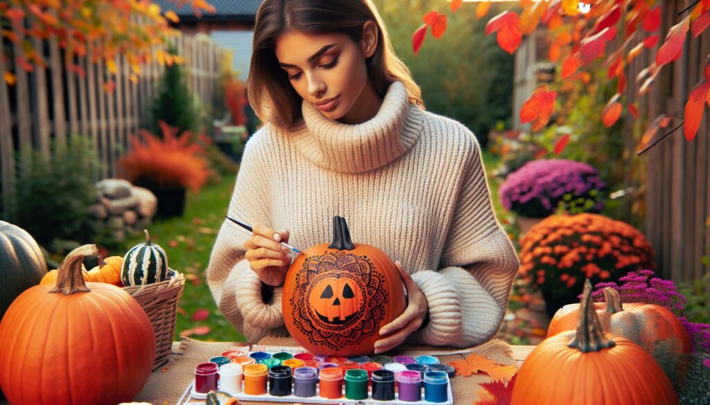 pumpkin painting stencils