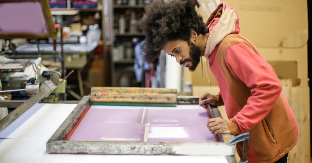 silkscreen printmaking